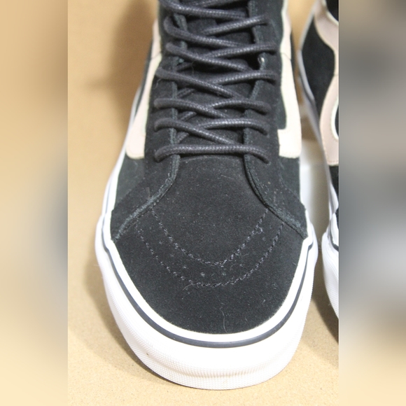 Vans Sk8-Hi reissue, black/veggie tan. EUC, men's 8 - Picture 7 of 14